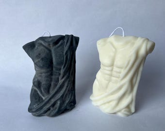 Achille candle, made of soy wax, excellent as a furnishing accessory, as home decor or as a customizable gift.