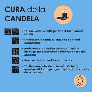 Candela Dea Bendata, in cera di soia, ottima come complemento d'arredo, come home decor o come regalo immagine 9