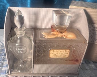 RARE Vintage Original 1950's Christian Dior, 'miss Dior' Eau De