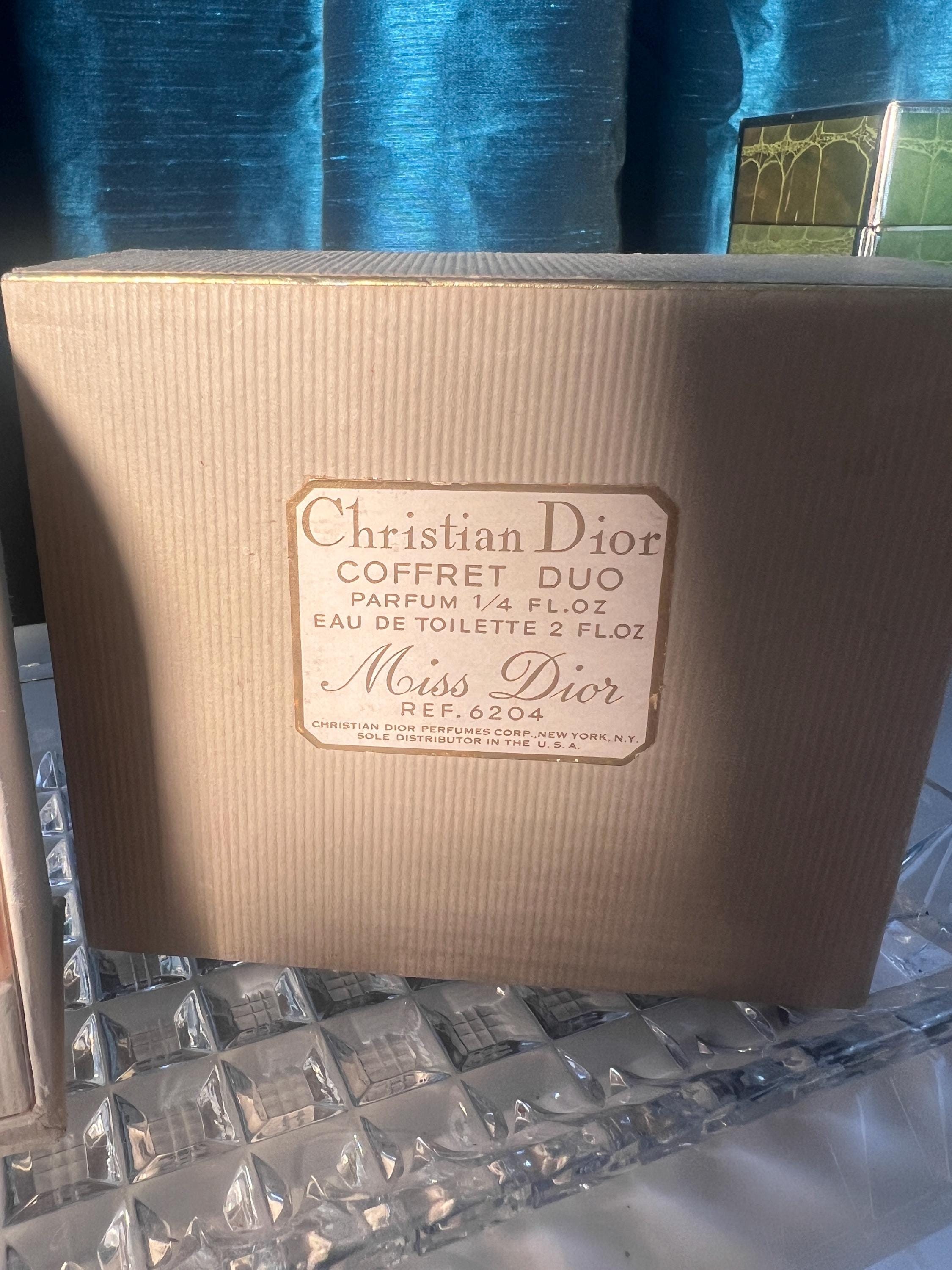 RARE Vintage Original 1950's Christian Dior, 'miss Dior' Eau De