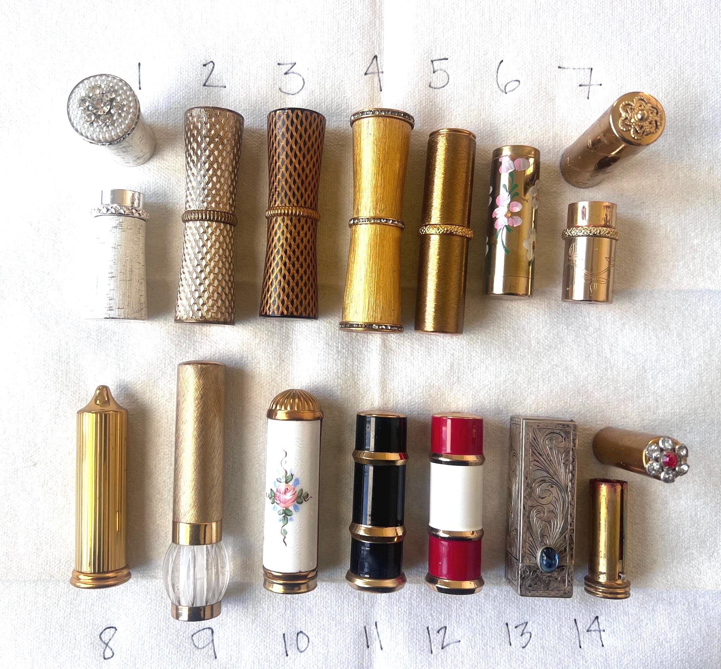 Silver lipstick holder vintage - Etsy 日本