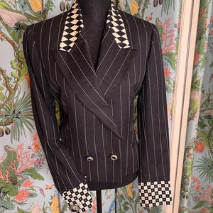 Gianni Versace Couture 1991 Pop Art Collection Jacket. Stunning Collectors Piece.