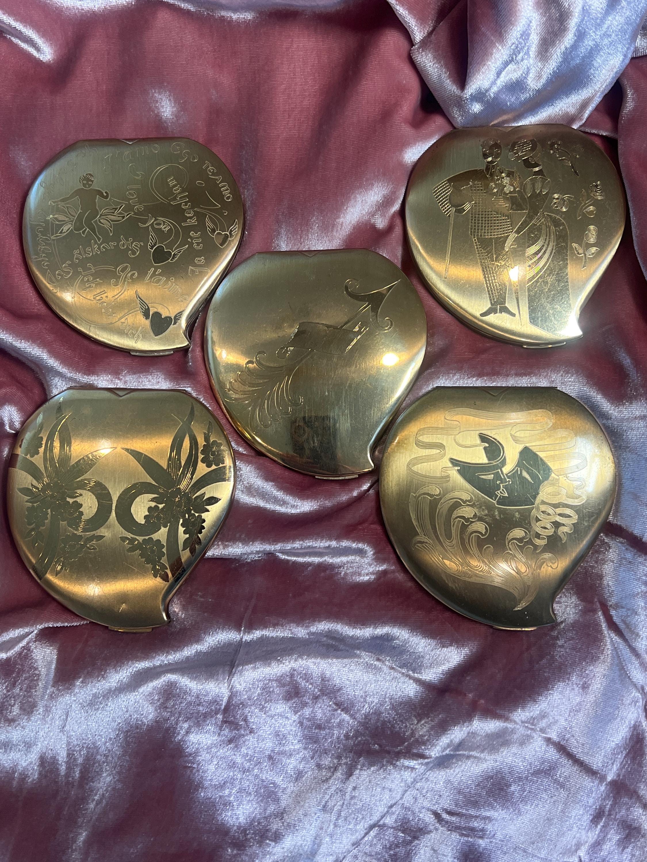 Sweetheart Compact - Etsy