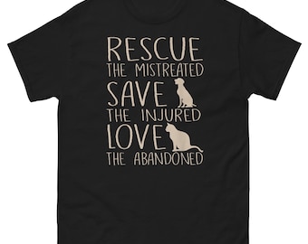Animal Rescue T-Shirt: Advocate for Shelter Pets