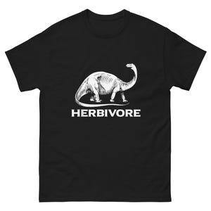 Herbivore T-Shirt, Dinosaur Vegan Shirt, Plant-Based Humor Tee, Vegetarian Dino Gift, Funny Herbivore Top