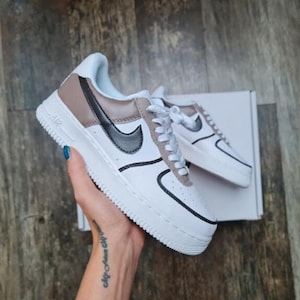 Sandy/Beige/Brown Custom Air Forces