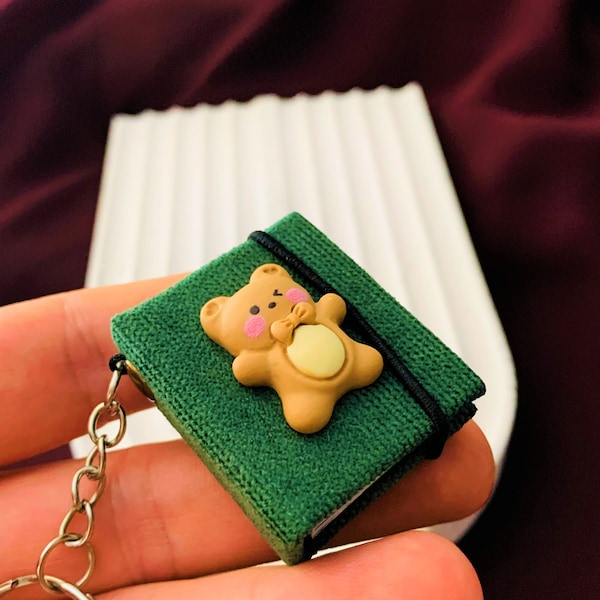 Mini Photo Album Keychain Etsy