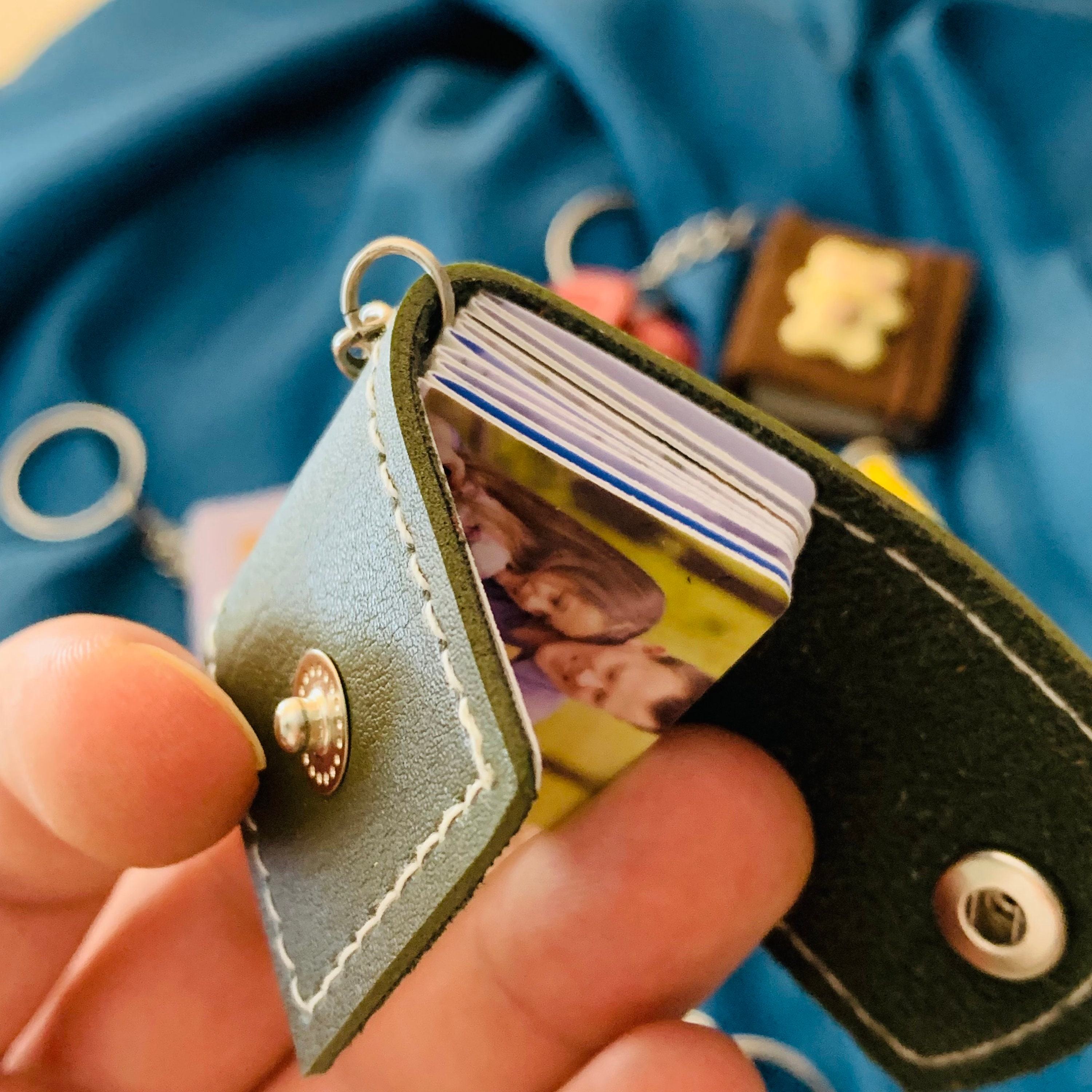 Mini Photo Album Keychain Album Cover Keychain Album Etsy