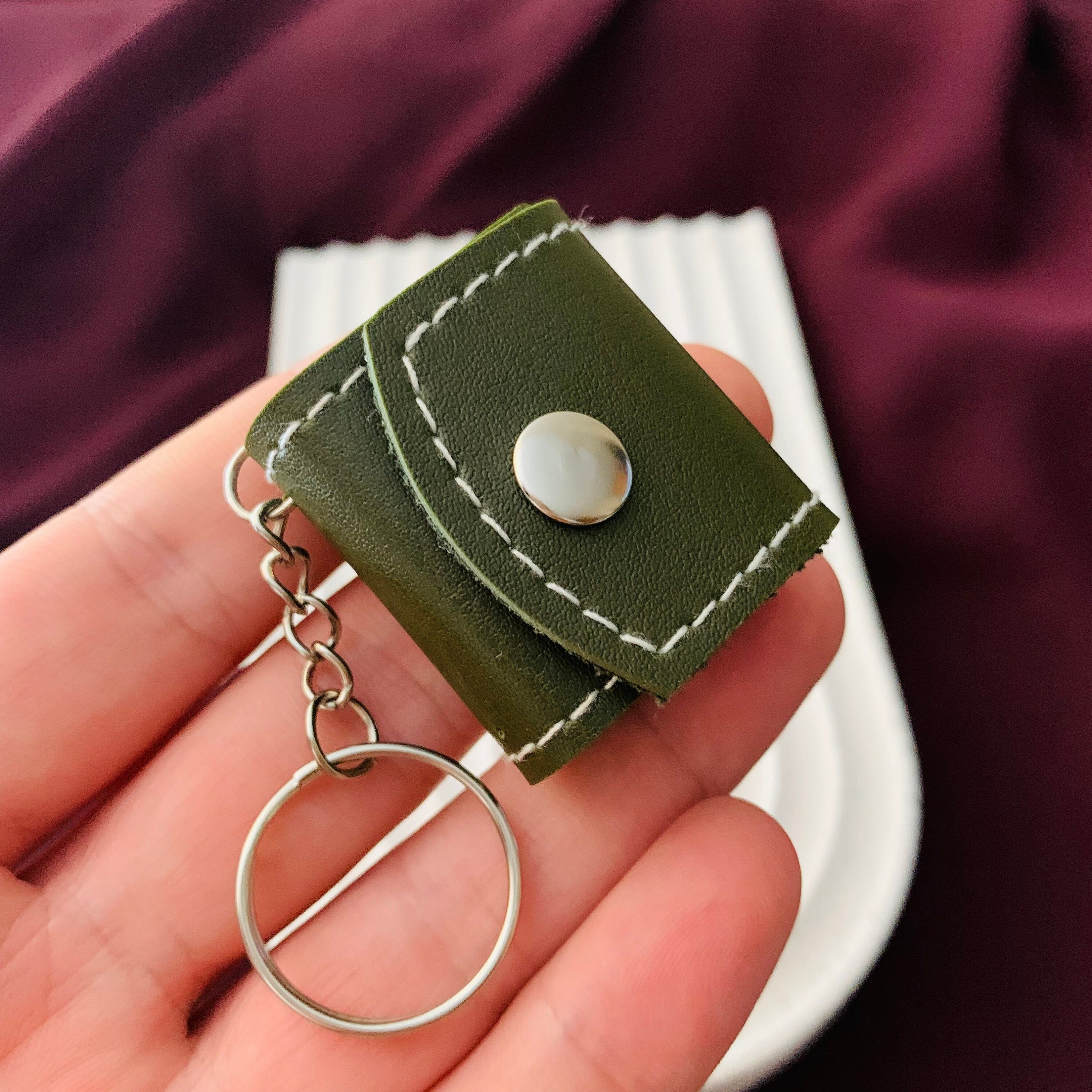 Mini Photo Album Keychain, Album Cover Keychain, Album Keychain, Custom