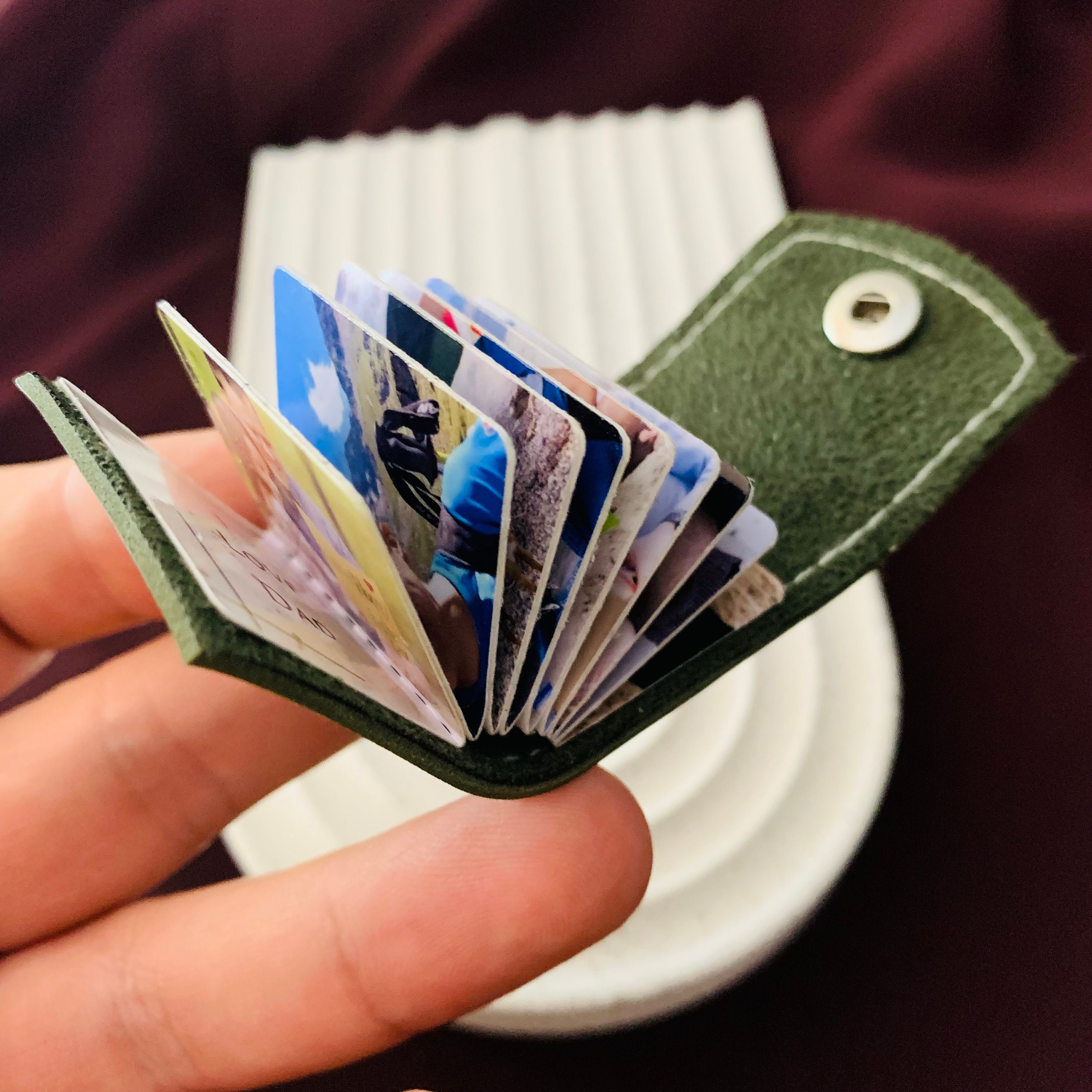 Mini Photo Album Keychain, Album Cover Keychain, Album Keychain, Custom