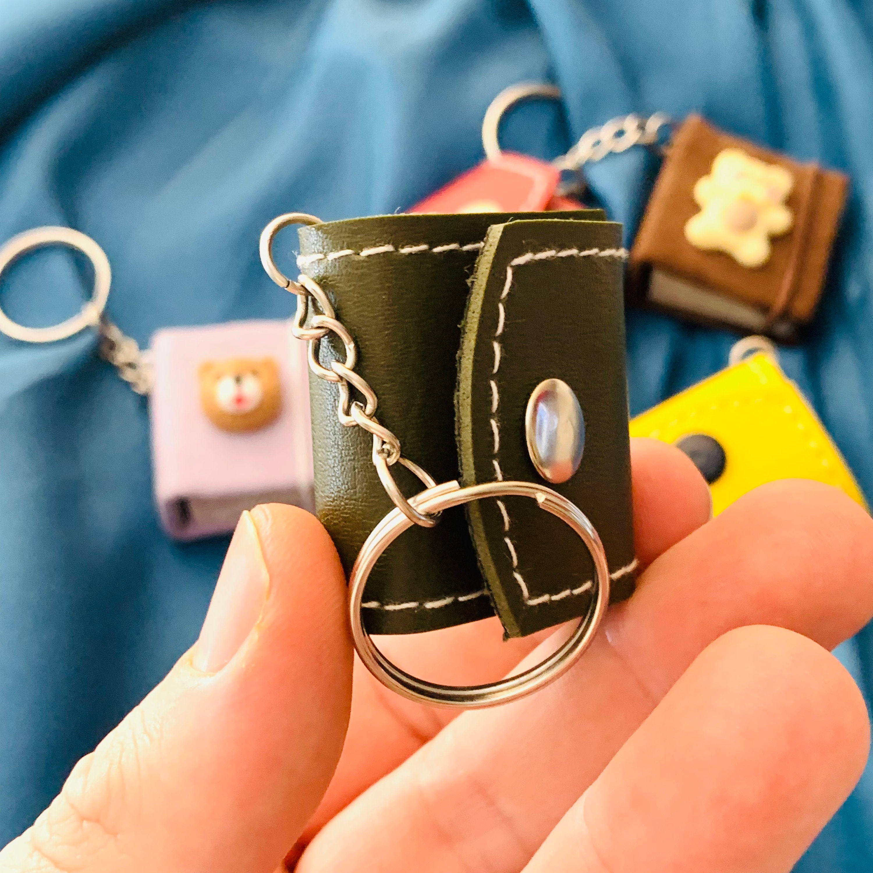 Mini Photo Album Keychain, Album Cover Keychain, Album Keychain, Custom