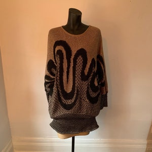 Gold Sparkle 80&#39;s Sweater