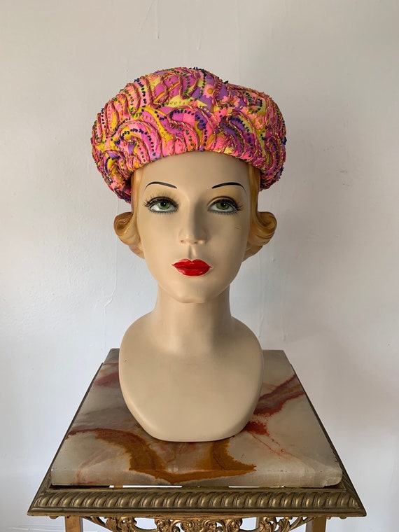 Vintage Mr. Henri Neon Hat