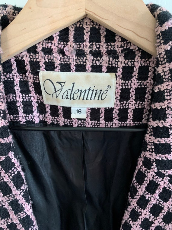 Y2K Valentine Blazer/Skirt 2 pc set - image 2