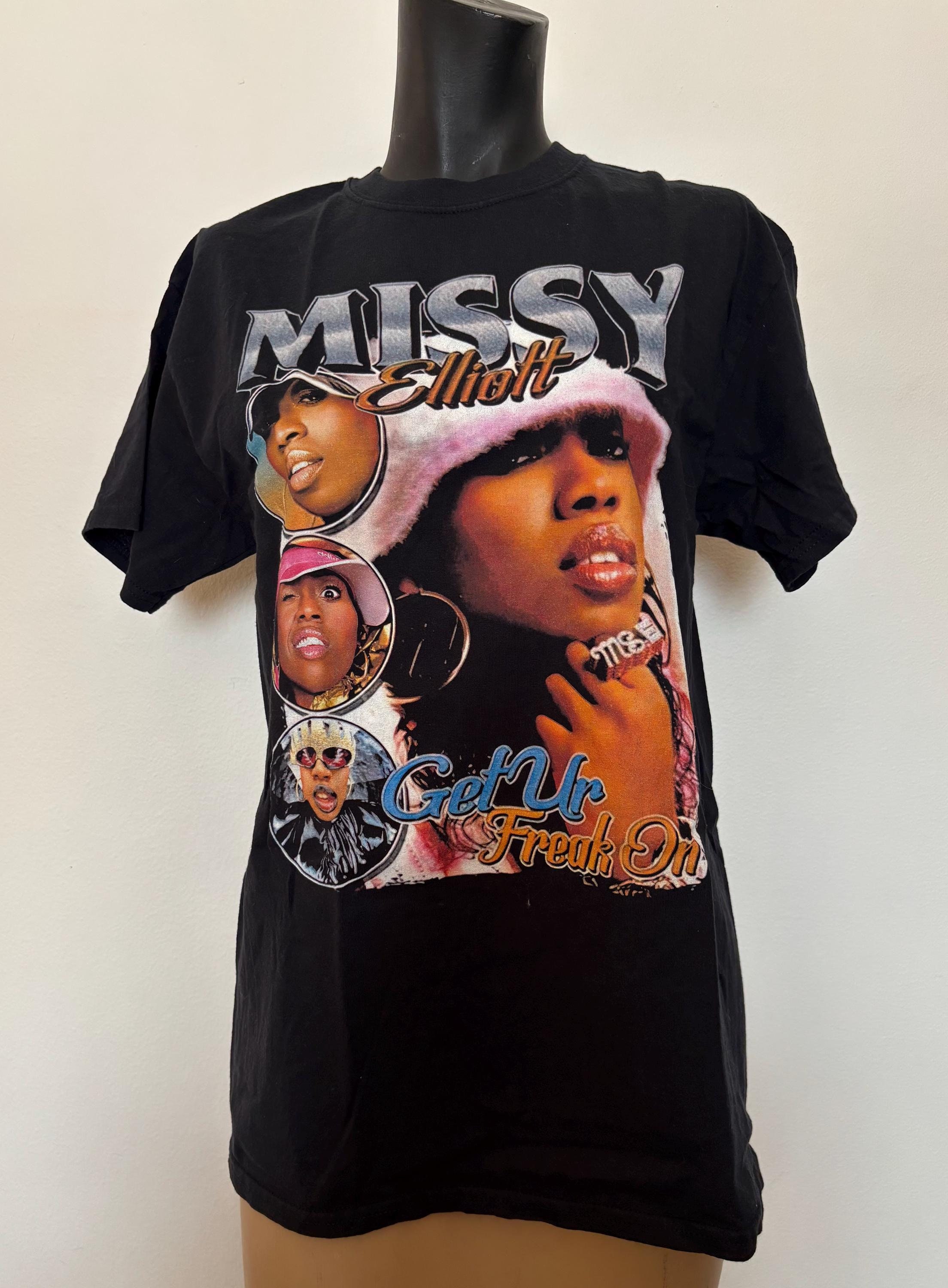 Classic Missy Elliott Rapper Signature Black Unisex T Shirt