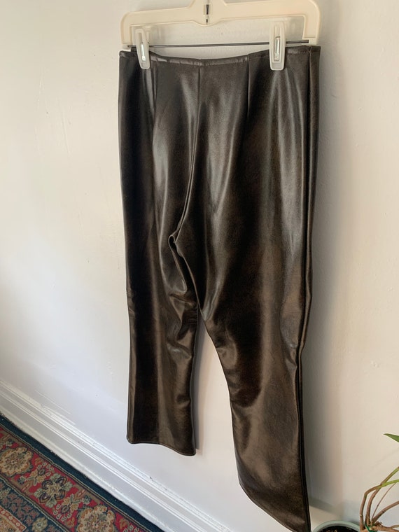 Deadstock 1970's Vinyl Pants - image 4