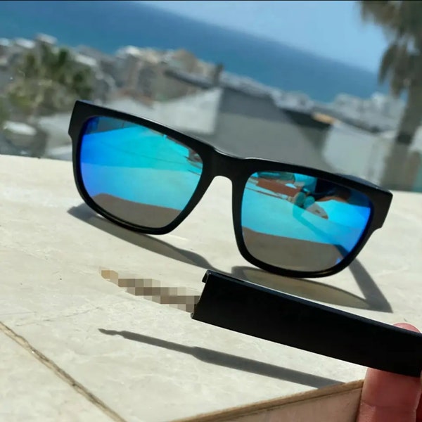 Junta de almacenamiento oculta para gafas de sol de verano, hermoso diseño elegante, gran regalo.