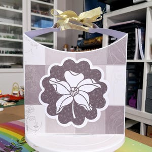 Fichier SVG Cricut / Silhouette / Brother grand sac cadeau