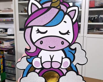 SVG File Cricut / Silhouette / Brother UNICORN Advent Calendar