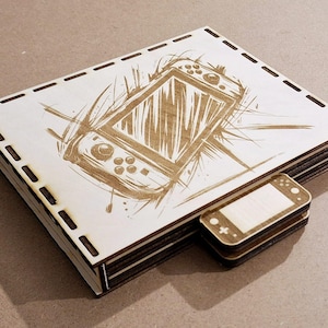 Switch ゲームカートリッジ用 SVG / XCS ファイル ボックス