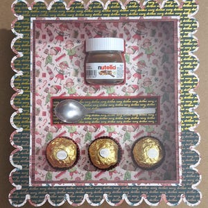 Fichier SVG Cricut / Silhouette / Brother fichier de découpe boîte Nutella et Ferrero
