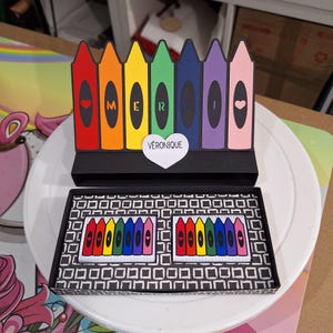 Fichier SVG Cricut / Silhouette / Brother Coffret chocolats école