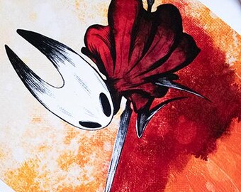 Silksong Print | Hollow Knight Silksong | Fan Art Print | Wall decor art Silksong | Gamers fan art