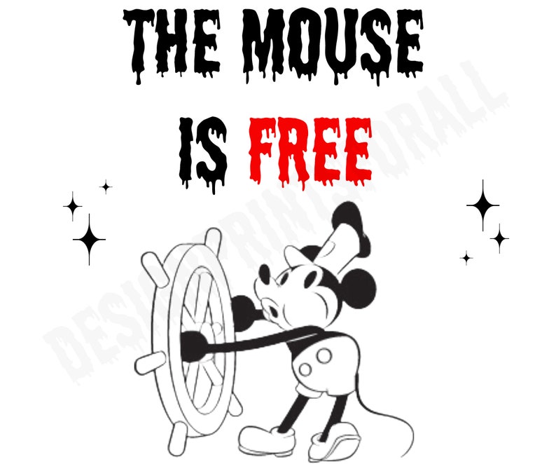 Mickey Mouse Steamboat Willie SVG PNG Instant Download, Digital
