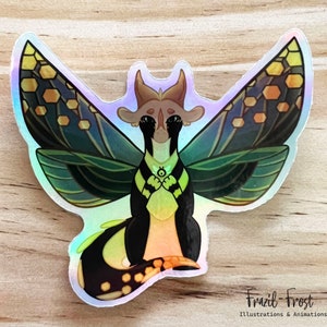 Bumblebee WOF Holographic Sticker image 1