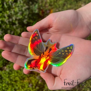 Bumblebee WOF Holographic Sticker image 3