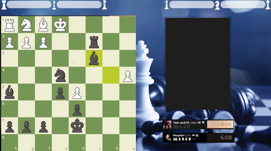 Chess Twitch Layout/chess Stream Layout/ Chess Overlay/chess Twitch