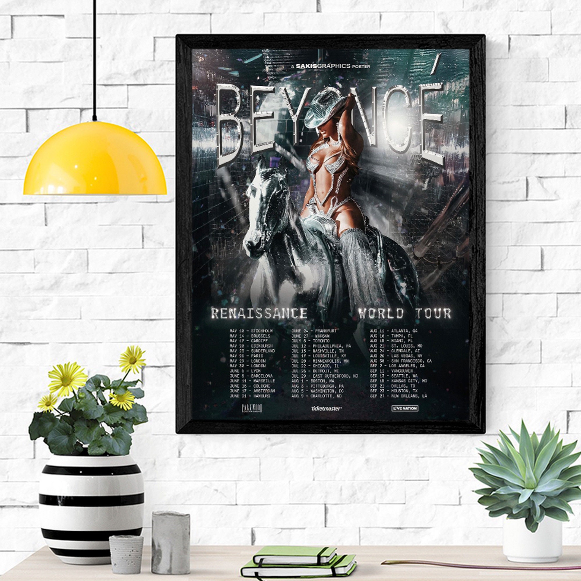 Beyonce Renaissance World Tour 2023 Poster sold by Giovani Flores | SKU ...