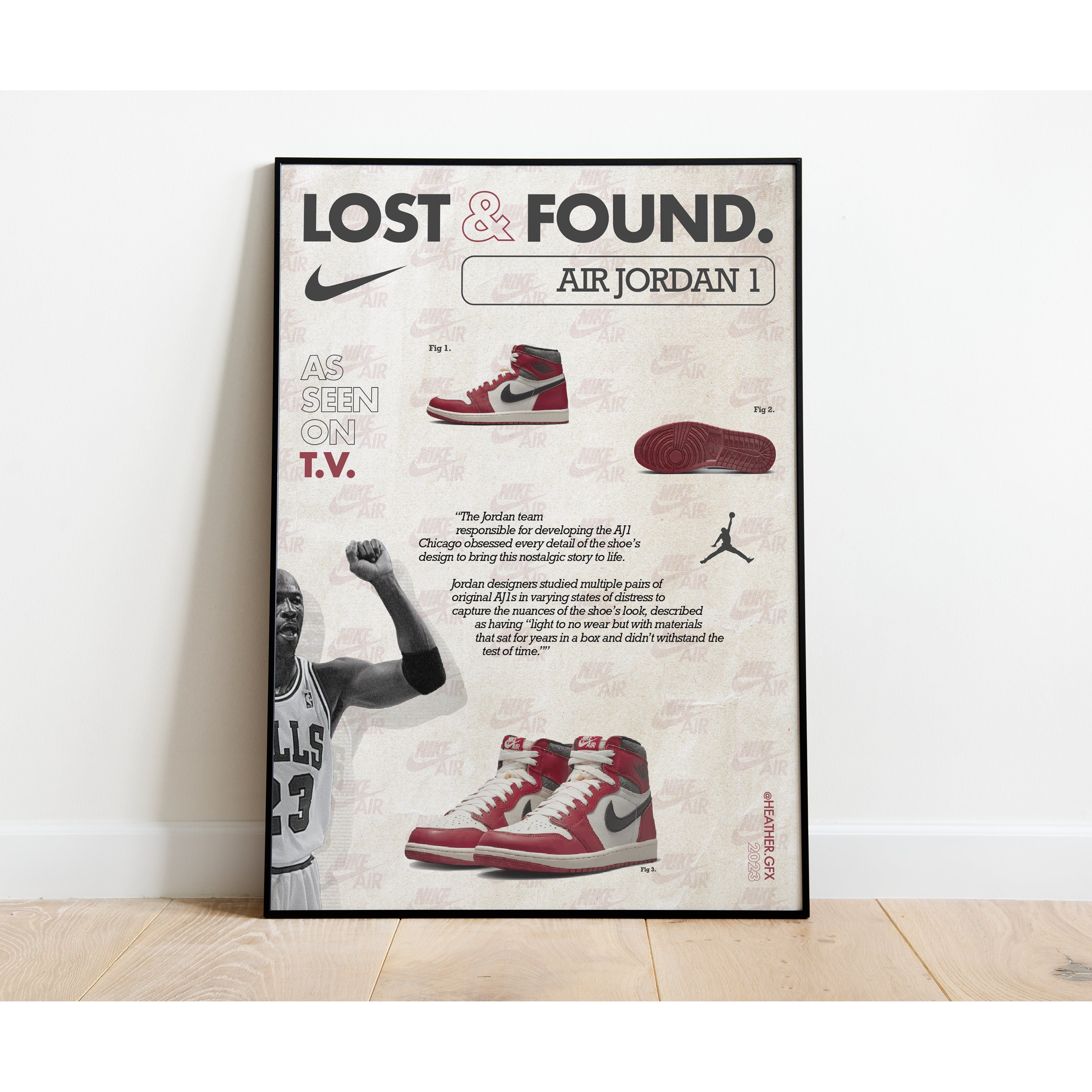 Air Jordan 4 Poster Project : r/graphic_design