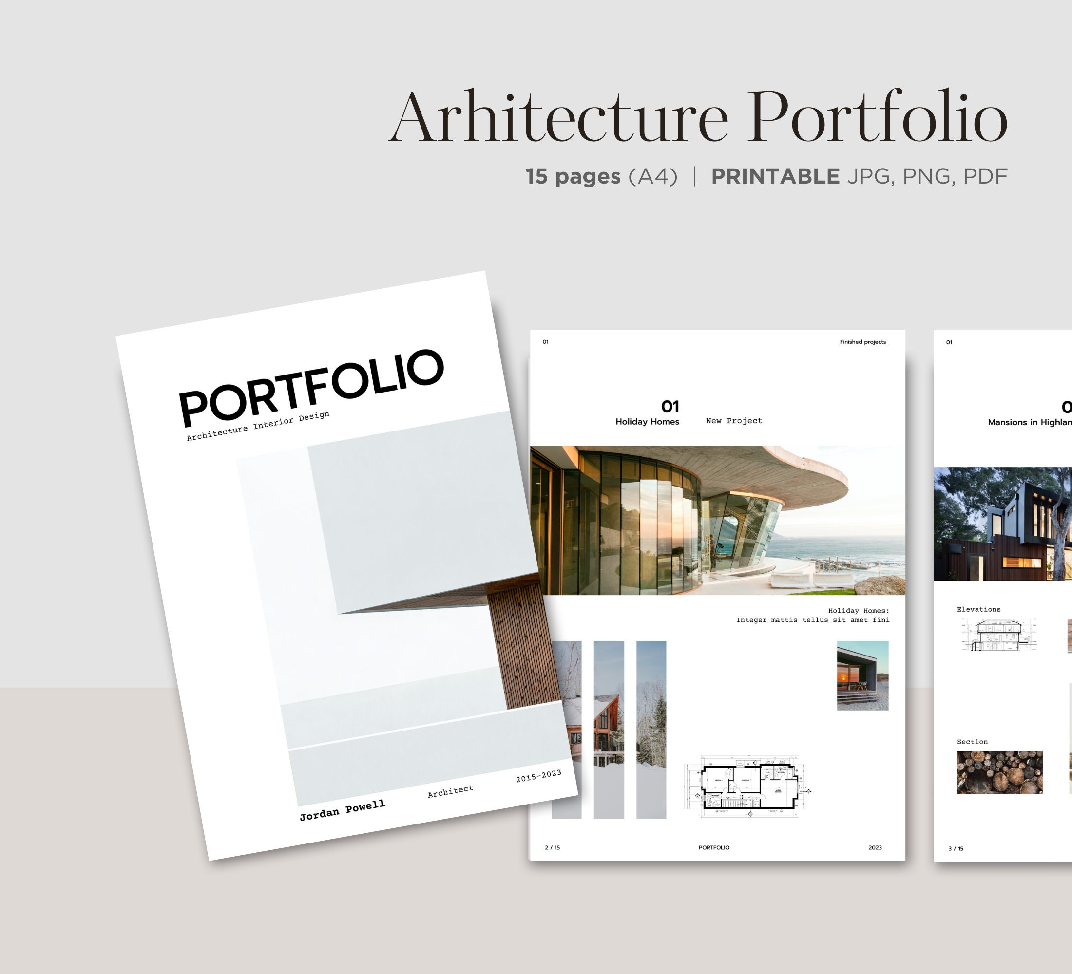 Architecture Portfolio Samples Pdf