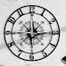 see more listings in the Compass Metal Clock section