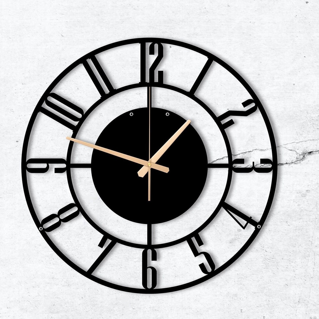 Wall Clock,large Wall Clock,unique Clock for Your Home,modern,silent