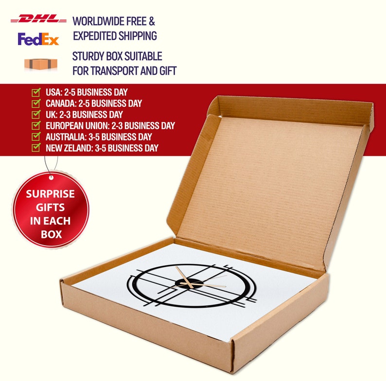 Worldwide Free-Expedıted Shıppıng
Sturdy Box Suıtable
For Transport and Gift
 The United States 2-5 days
Usa:2-5 days
Canada 2-5 days
 The United Kingdom 2-3 days
 Europe Union 2-3 days Australia,New Zealand 3-5 days
Surprıse Gıfts In Each Box