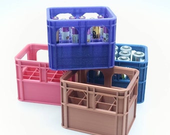 Beverage crate for batteries