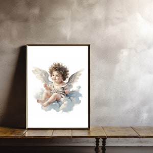 Angel Baby Art Print