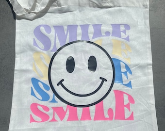 Smile - Baumwoll - Taschen