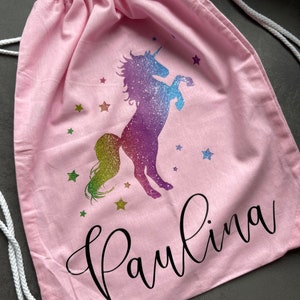 Personalisierte Turnbeutel *EINHORN*