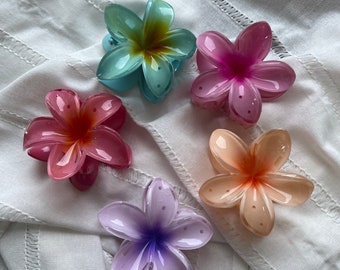 Hawaii - Blumen-Haarspangen - Clips - Flowers - Spangen - Haare