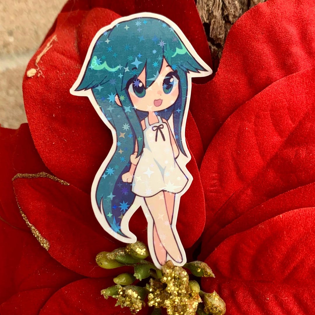 Saya No Uta / Song of Saya Chibi Friend Laminated Sparkling Sticker - Etsy