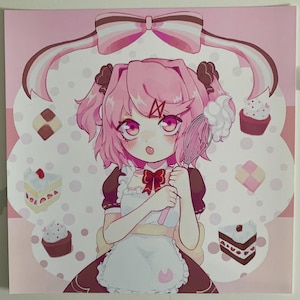 Impresión fotográfica brillante de 8x8 de Natsukipolitean DDLC