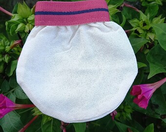 Natural Silk Face Scrubber: Peeling-Hammam-Reinigungshandschuh