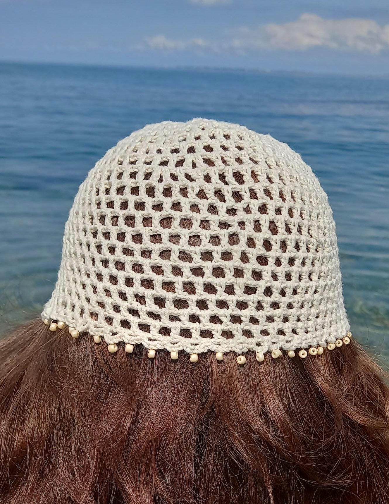 Perverze Scalloped Crochet Headdress 帽子 Perverze Scalloped Crochet Headdress 帽子