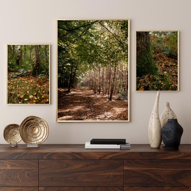 Digital Download Wall Art Print Woodland Nature - Etsy