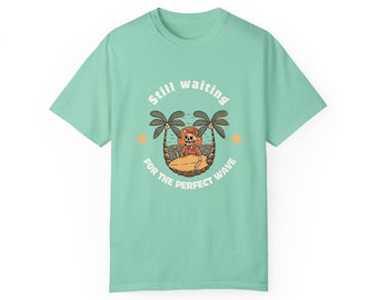 Funny Skeleton Surfing Unisex T-shirt, Joke About Surfers, Beach Tee, Graphic Tee, Summer Shirt, Surfing Gift