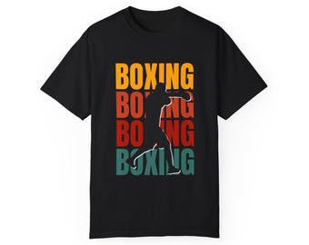 Boxing Fan T-shirt, Boxing Shirt, Unisex Tee, Fighter Gift, Sport Lover Apparel, Boxing Match Outfit