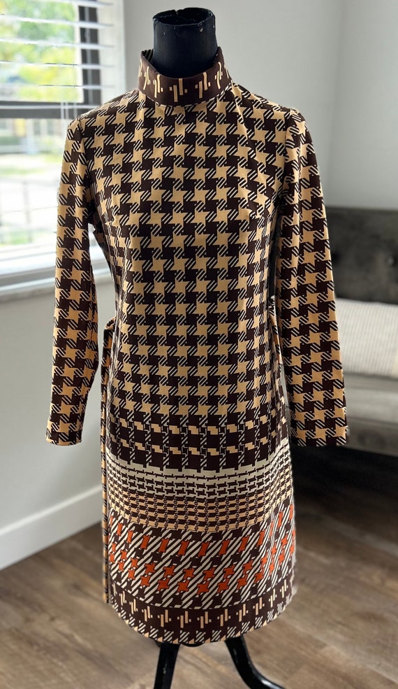 Fabulous 70s Midi Dress - image 1